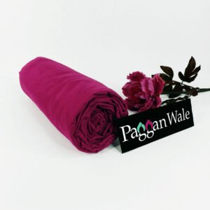 DARK FUSCHIA TURBAN | HEAVY RUBIA