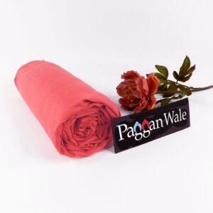 CORAL PINK TURBAN | HEAVY RUBIA