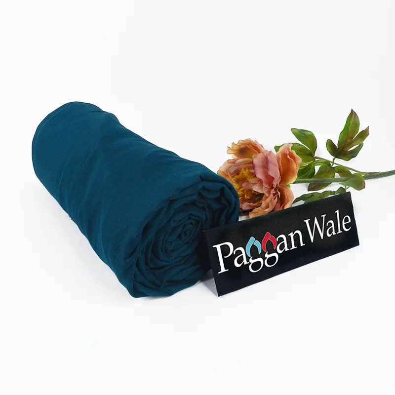 Peacock Blue Turban 1