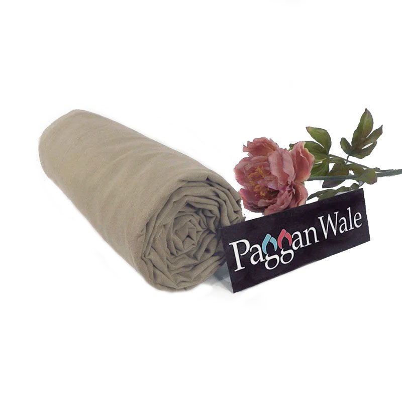 Pastel Mouse Brown Turban 1