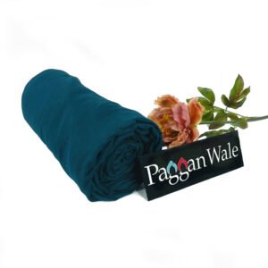 DARK TEAL BLUE TURBAN 1