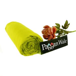 Neon Lemon Yellow Turban 1