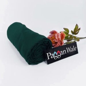Dark Pine Green Turban 1