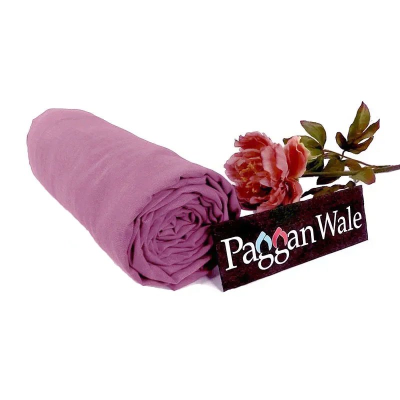 Opera Mauve Pink Turban 1