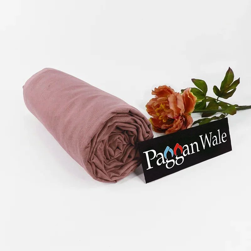 Mauve Rose Pink Turban 1